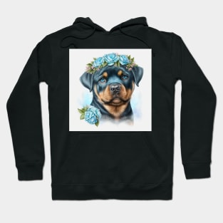 Rottweiler Portrait Hoodie